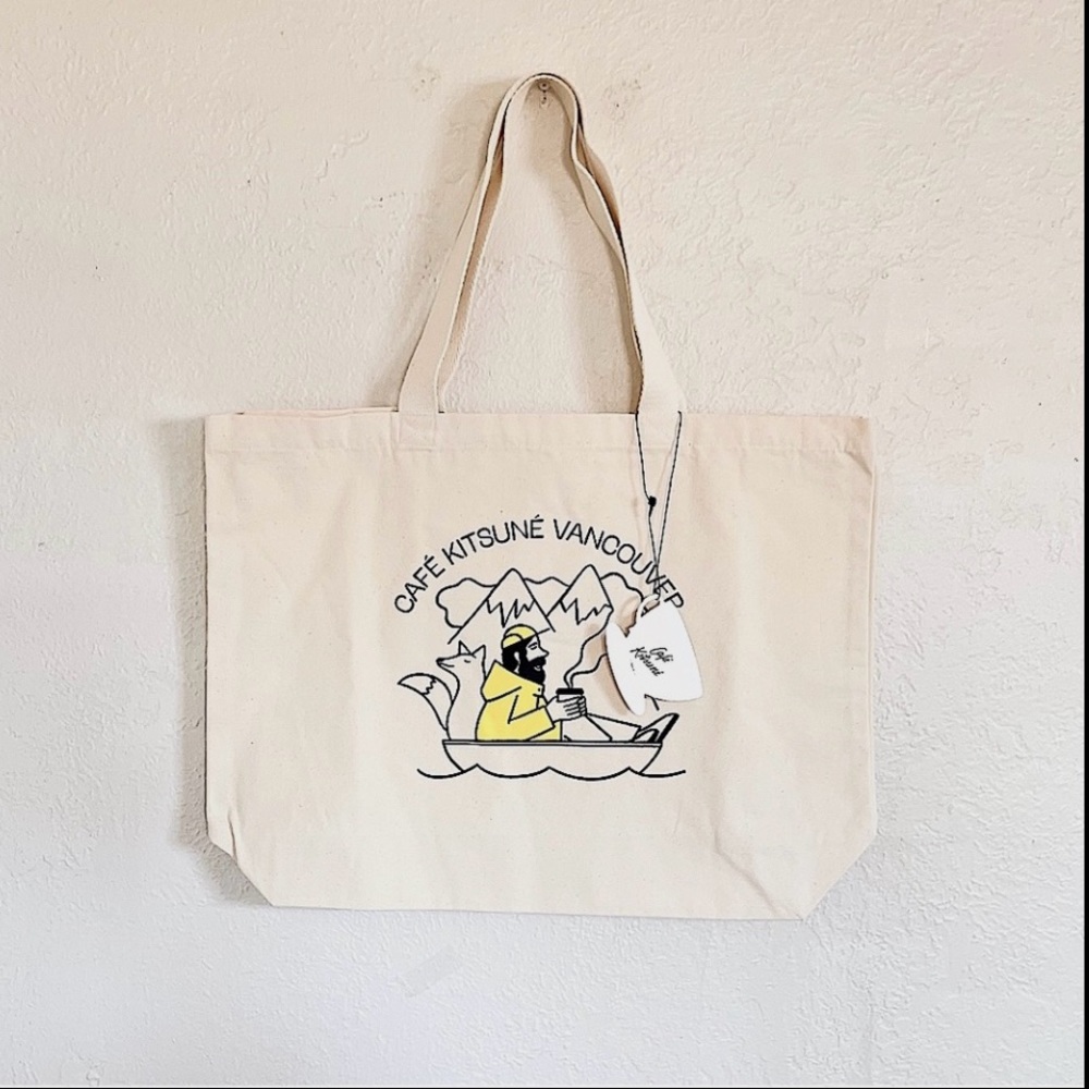 Maison Kitsune Classic Tote Bag